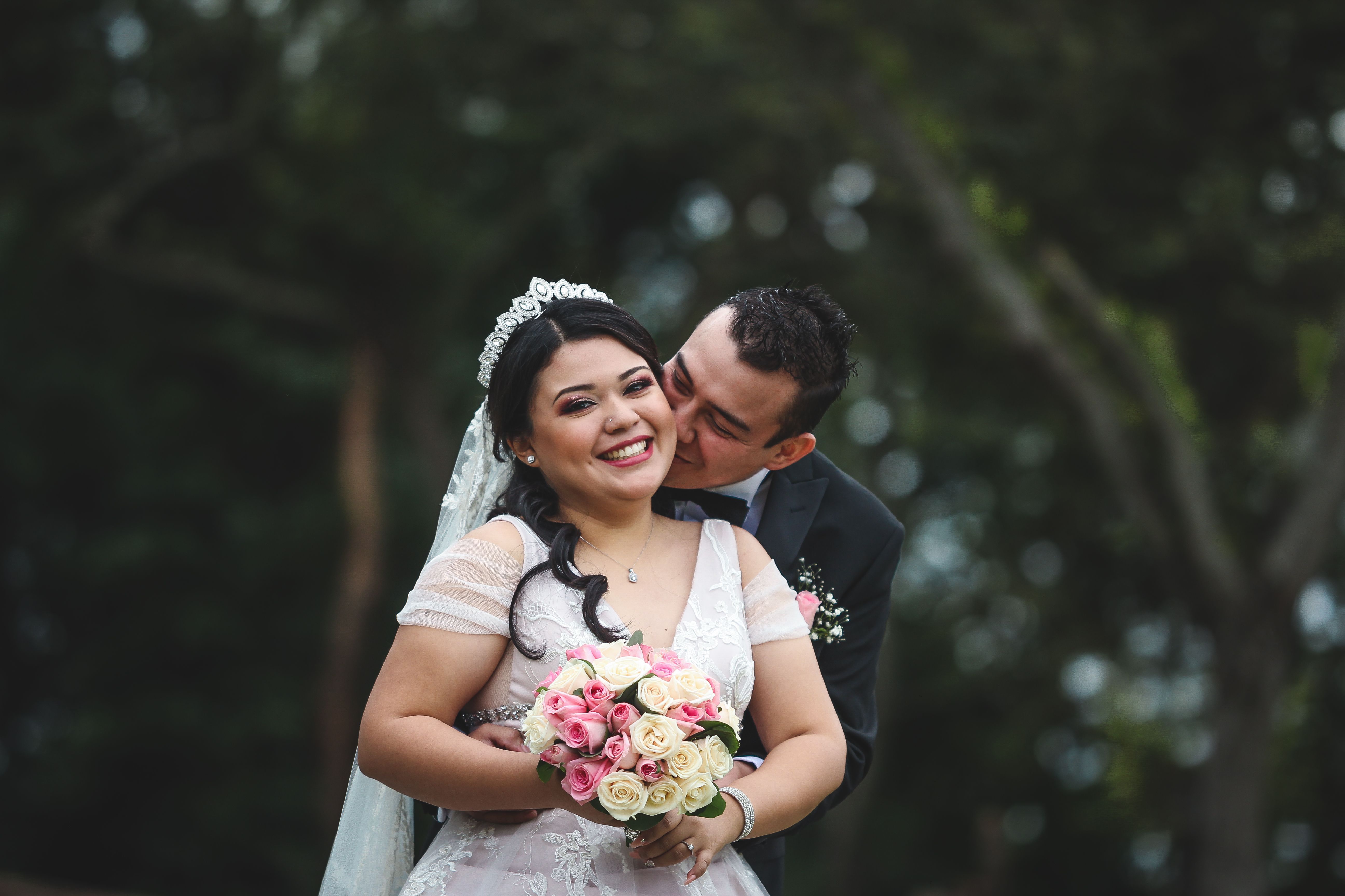 On the wedding day
